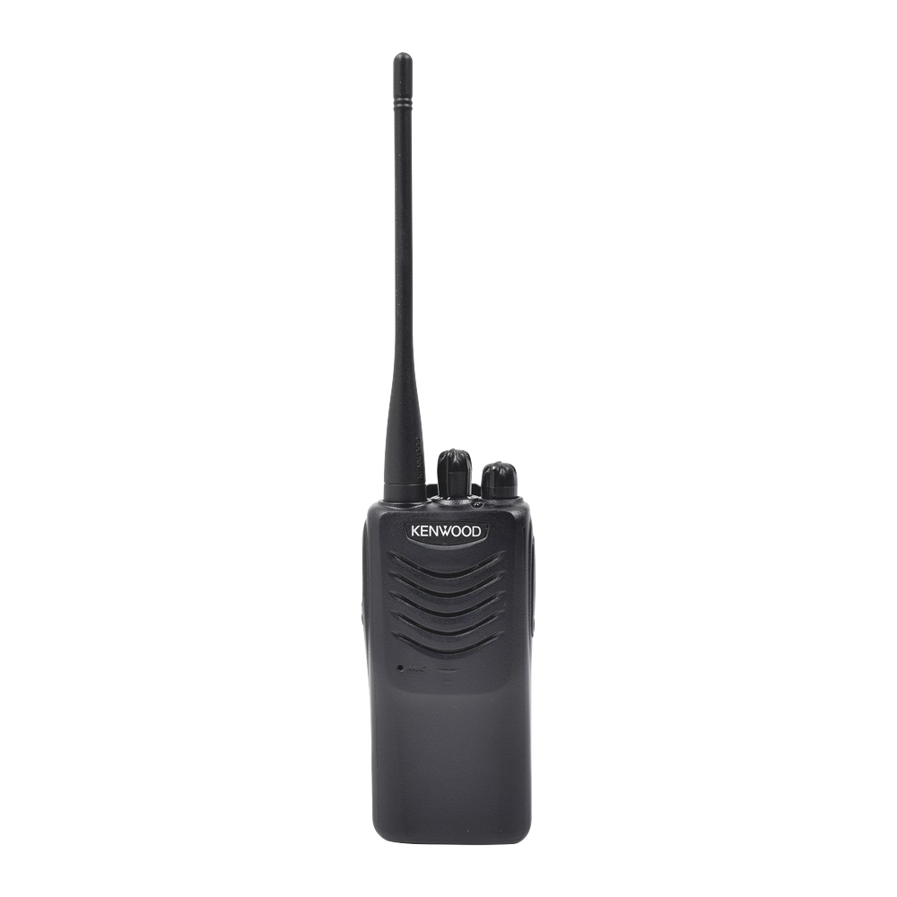Radio portátil UHF 440-480 MHz, práctico y ligero, MIL-STD-810, 16 Canales, DTMF, IP54, VOX, Scan, Incluye antena, batería, cargador y clip