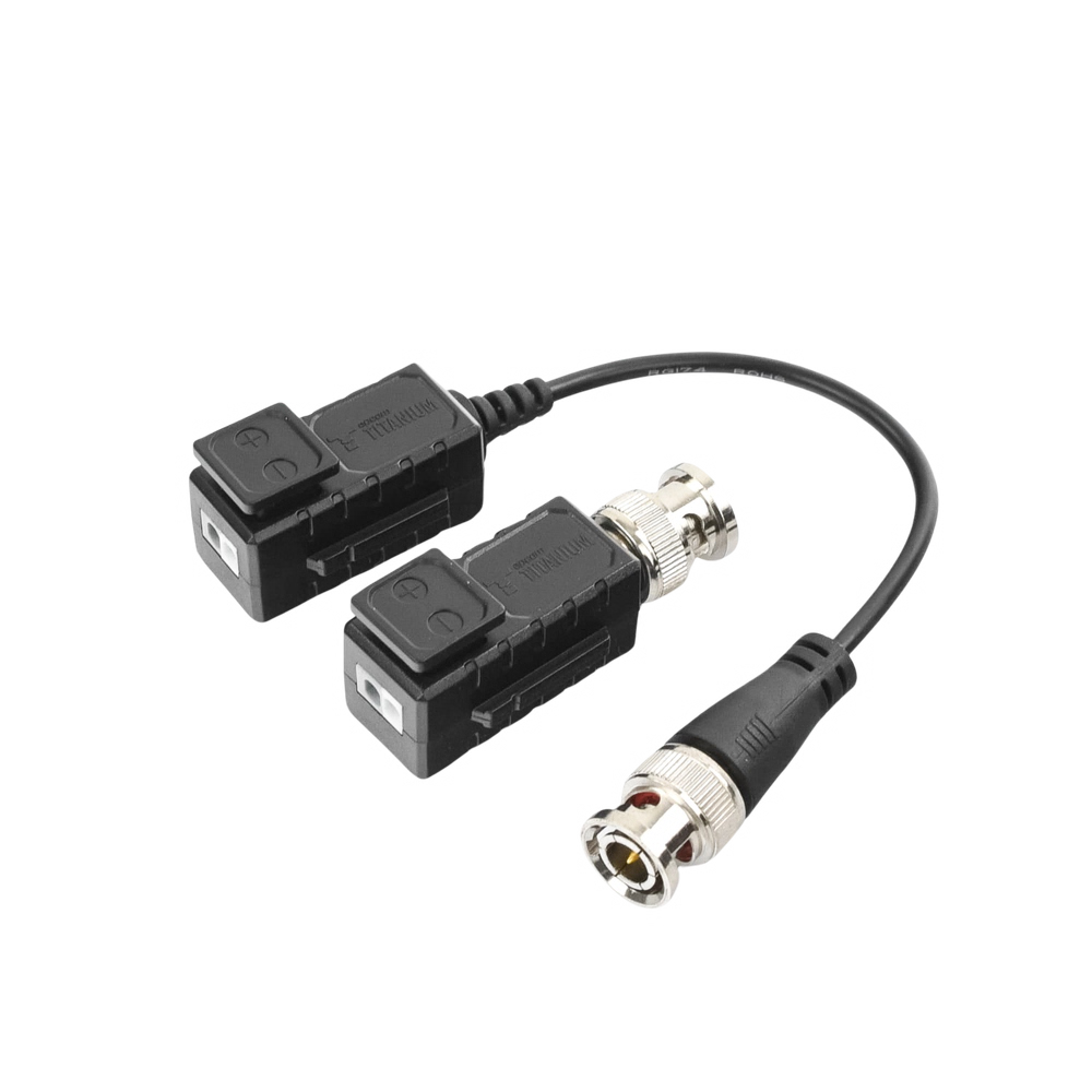 Kit de Transceptores (Baluns) con Terminal PUSH SUPERIOR EPCOM TT-101-F-TURBO, Resolución 4K , Cable flexible COAXIAL Blindado / COAXITRON / AUDIO POR COAXITRON / Menu OSD /Conector 100% COBRE / protección TVS, Calidad PREMIUM